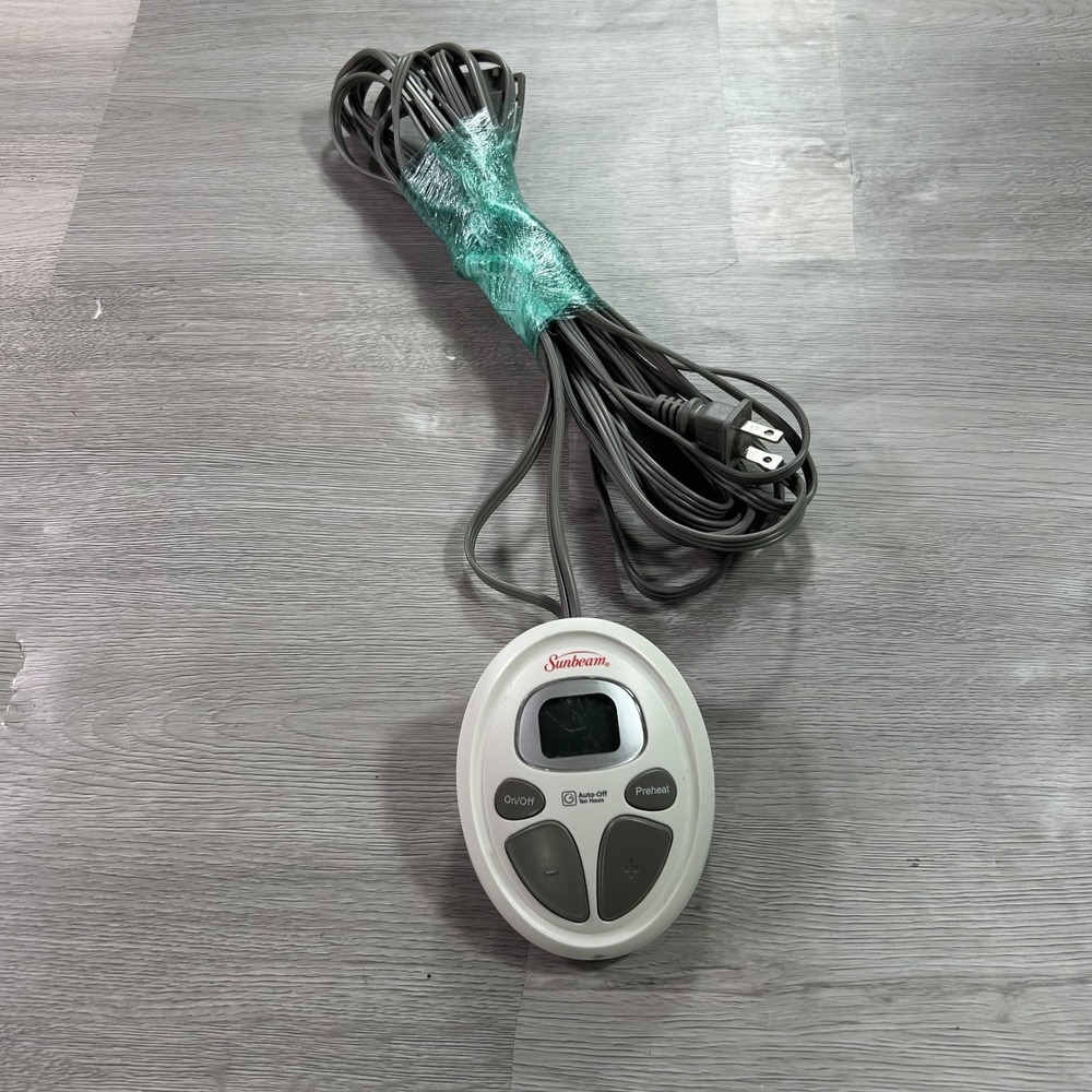 Sunbeam A02-TC-02U1 085 Heating Electric Blanket‎ 3-Prong Controller
